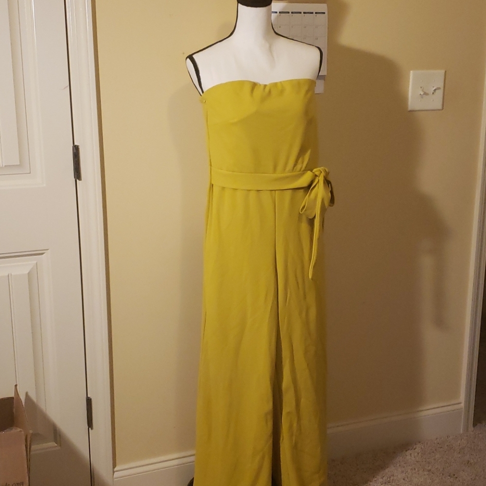 Mustard yellow jumpsuit